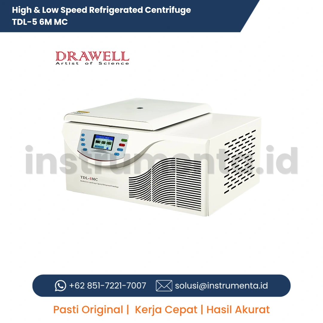 Distributor Resmi High & Low Speed Refrigerated Centrifuge TDL-5/6M/MC Ready Stock Indonesia